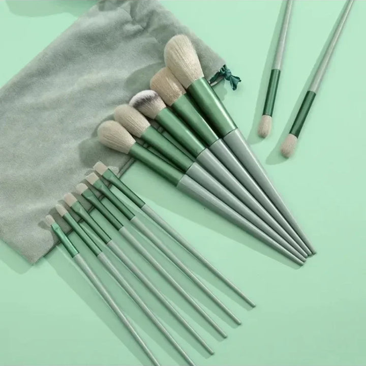 13-Piece Soft Makeup Brush Set