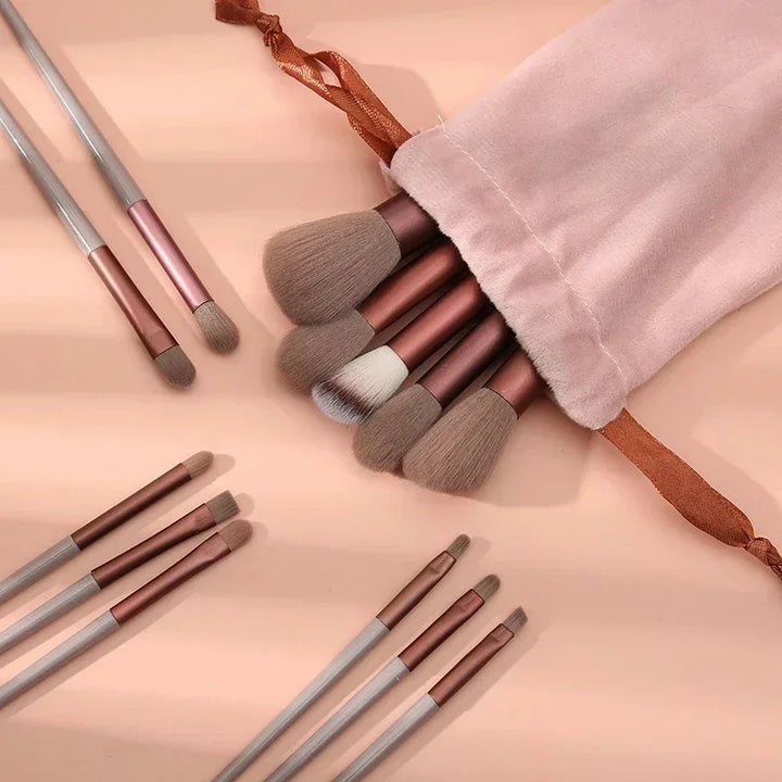 13-Piece Soft Makeup Brush Set